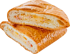 Треугольник с сыром и ветчиной